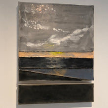 Afbeelding in Gallery-weergave laden, SQUARE|HATCH *40|10*40 TWEELUIK ENCAUSTIC I "KZDZNZKKN"